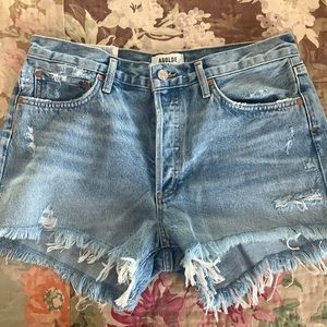 NWT AGOLDE Parker Denim Shorts in Swapmeet size 29